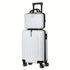 2-Piece Spinner Luggage Set – 20” Carry-On & 14” Crossbody Handbag