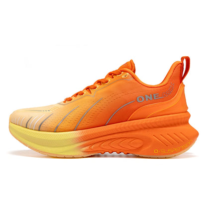 ONEMIX 21608A Trail Running Shoes For Men Blue Winter Lace Up Sports Shoes Women Non-slip Outdoor Athletic Warm Male Sneakers