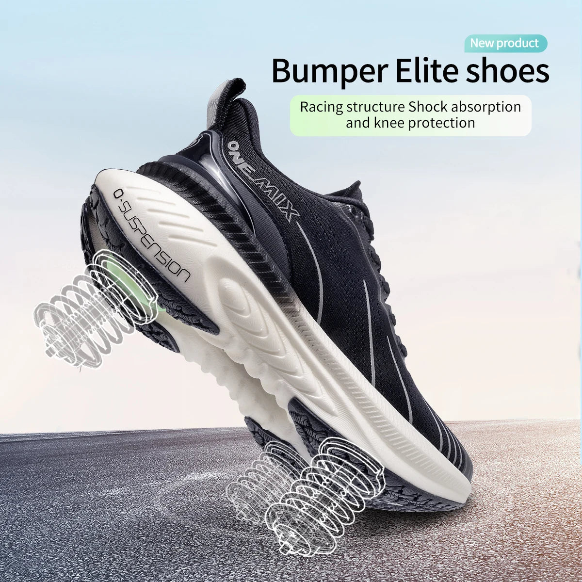 ONEMIX 21608A Trail Running Shoes For Men Blue Winter Lace Up Sports Shoes Women Non-slip Outdoor Athletic Warm Male Sneakers