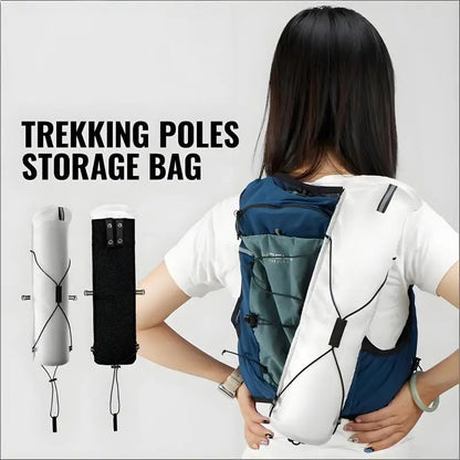 Trekking Poles Carry Bag Lightweight Waterproof Bag Poles Hiking Portable Storage Bag Suitable for Vest Backpacks Cane Bag