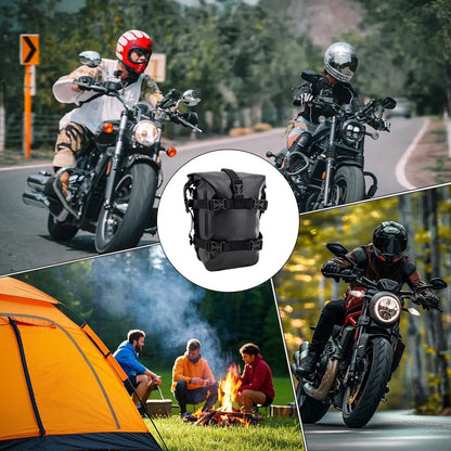 Motorcycle Tool Bag Weatherproof Motorbike Duffel Pannier Motorcycle Luggage Pack For Short Trips Travel Adventures Urban