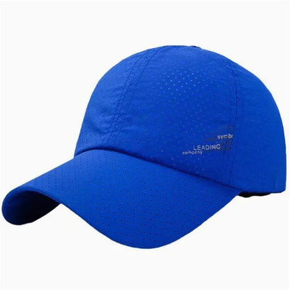 Summer Outdoor Sports Cap Golf Fishing Hat Quick Drying Sun Hat Adjustable Unisex Baseball Cap for Men Women