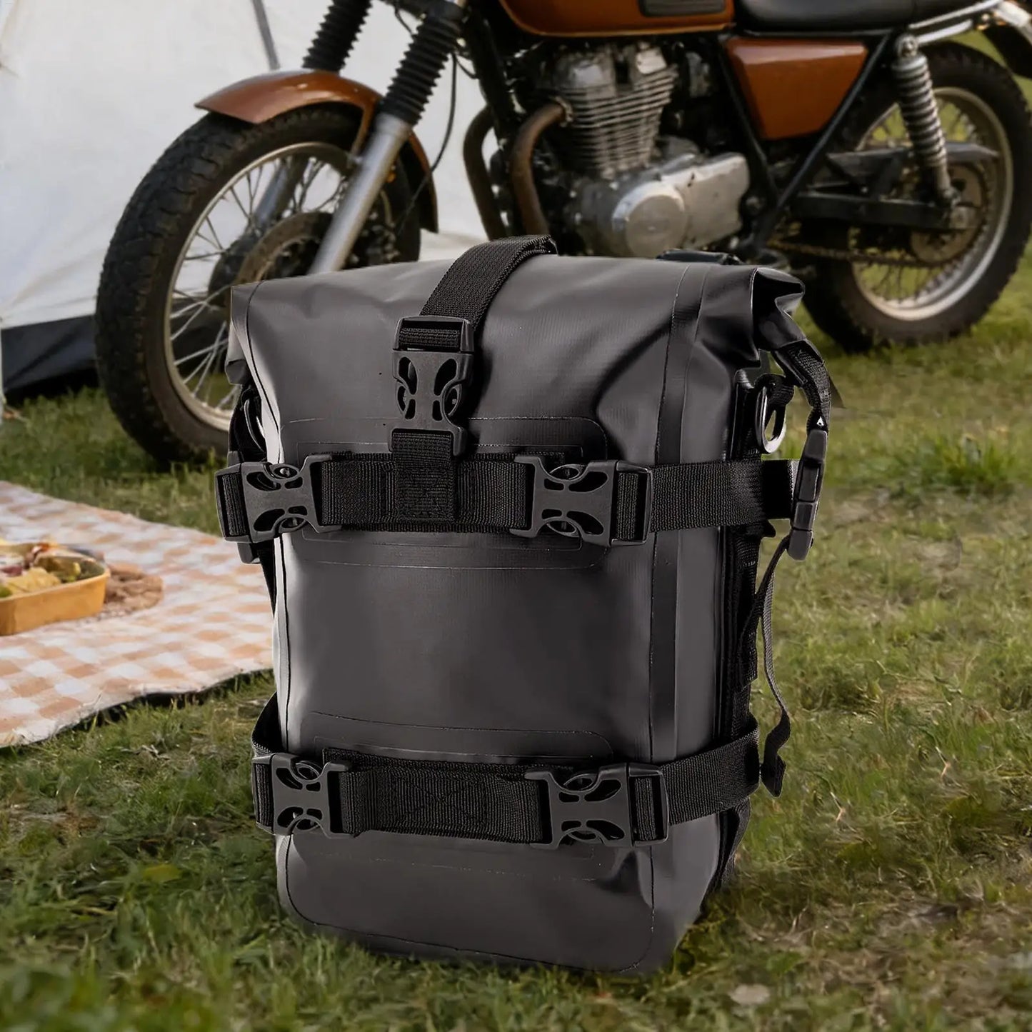 Motocross Gear Bag Weatherproof Motorbike Duffel Pannier Motorcycle Panniers Bags For Short Trips Travel Adventures Urban