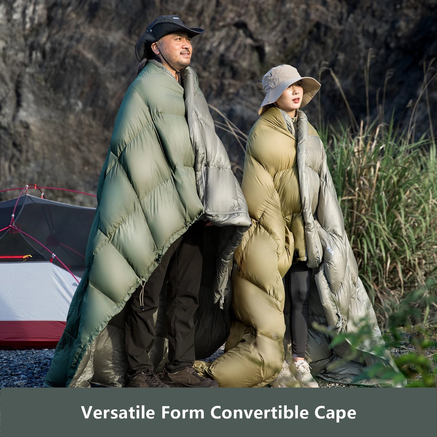 Cold Weather Sleeping Bag Winter Duck Down Envelope for Adults Lightweight Warm and Compact for Hiking Camping