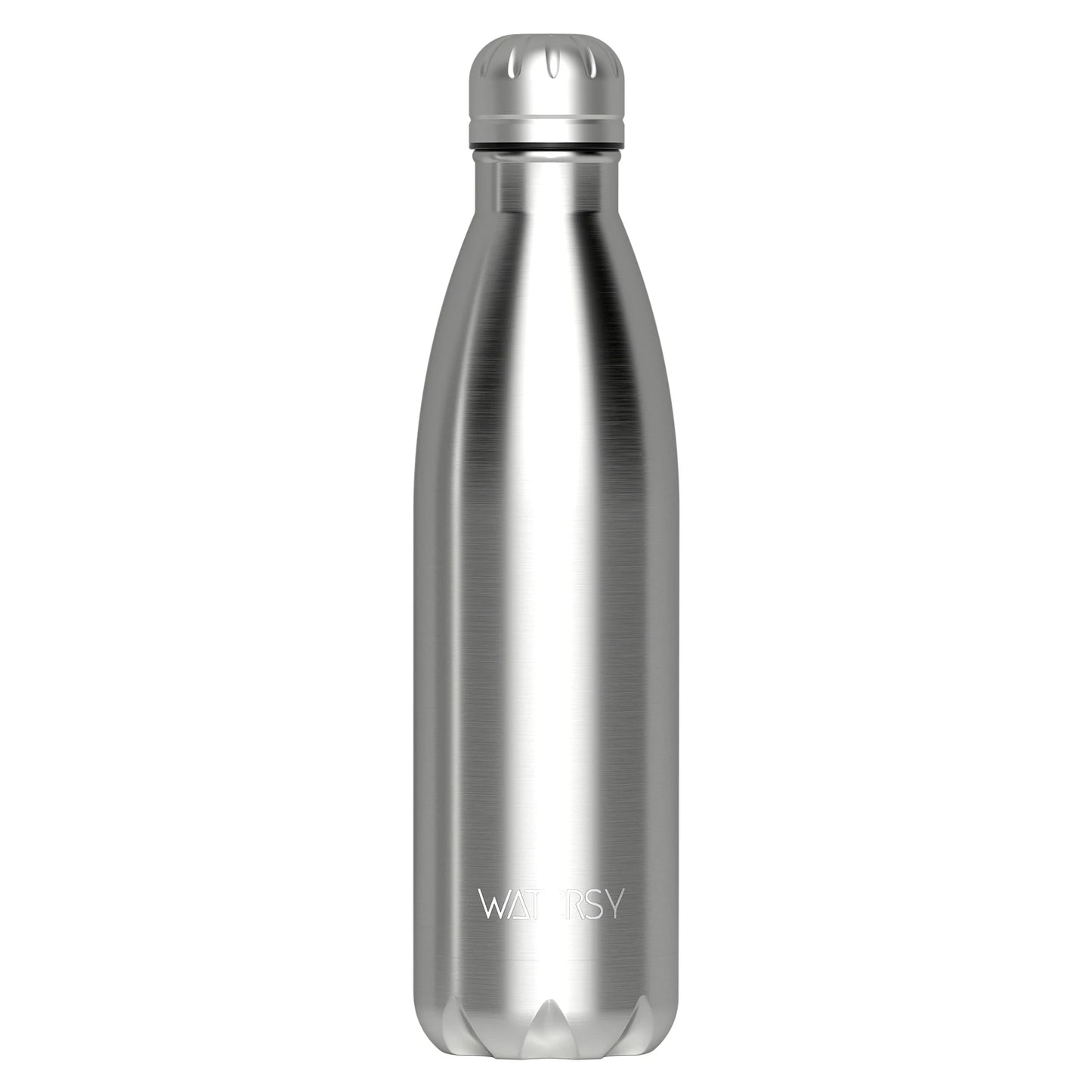 WATERSY 500ml Stainless Steel Water Bottle Insulated Vacuum Flask Double Wall Thermal Cup Keep Cold Hot Sports Kettle