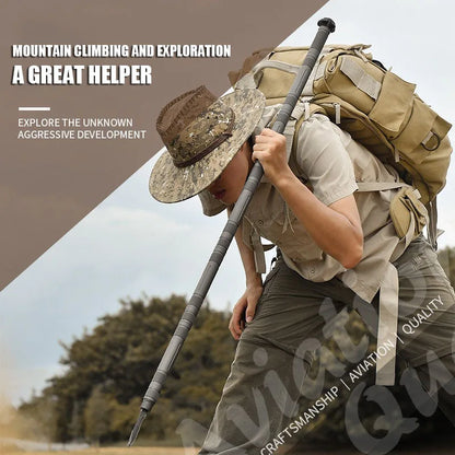 CEOI GWOK Adjustable Trekking Poles for Hiking Lightweight Aluminum Walking Stick with Comfortable Grip for Outdoor Adventures