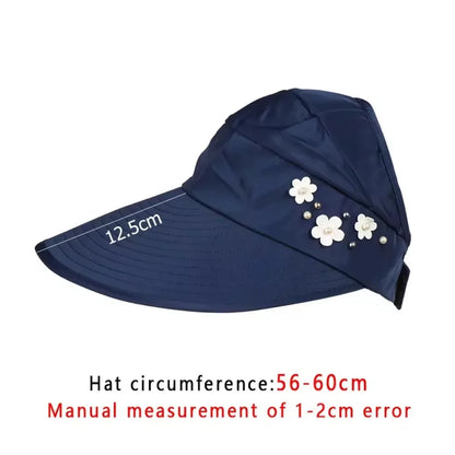 Summer Sun Hats for Women Wide Brim Sun Hat UV Protection Caps Floppy Beach Packable Visor Protection Sports Sun Hat