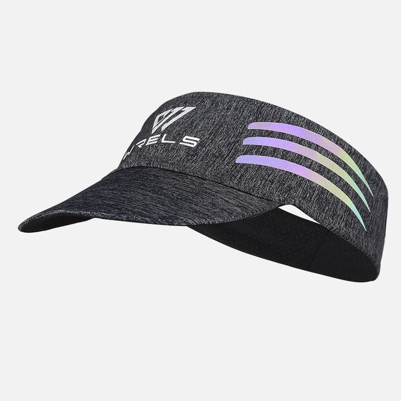 WRELS Sport Sunshade Empty Top Hat Portable Packable Sunscreen Cap Breathable Sun Cap Outdoor Sports UV Protection Sun Visor Hat