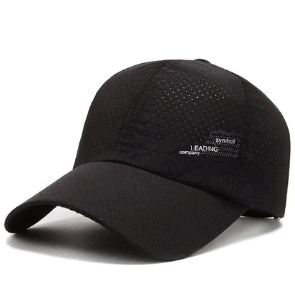 Summer Outdoor Sports Cap Golf Fishing Hat Quick Drying Sun Hat Adjustable Unisex Baseball Cap for Men Women