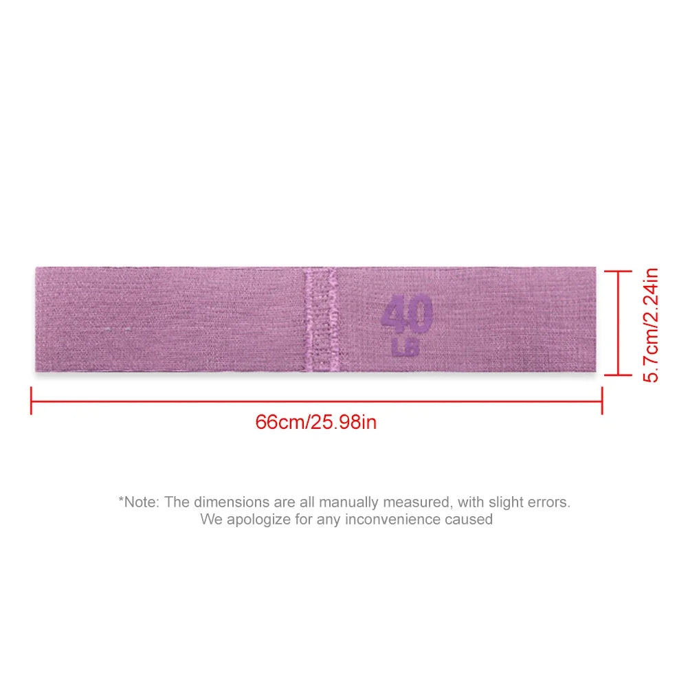 Resistance Bands for Legs and Butt Hip Glute Thigh Booty Bands Elastic Workout Bands Fitness Strips Loops Yoga Gym Equipment