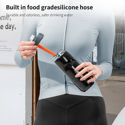 TOSUOD Stainless Steel Insulated Water Cup 550ML 304 Steel Cycling Water Kettle Easy To Carry Keep Warm And Cold Bottle