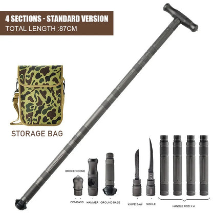 CEOI GWOK Adjustable Trekking Poles for Hiking Lightweight Aluminum Walking Stick with Comfortable Grip for Outdoor Adventures