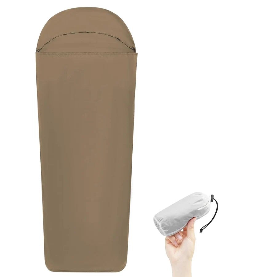 TRALOW Ultralight Adult Sleeping Bag Liner,Compact Travel Sleep Sack -Washable,Portable & Comfortable for Outdoor,Hotel,Hiking