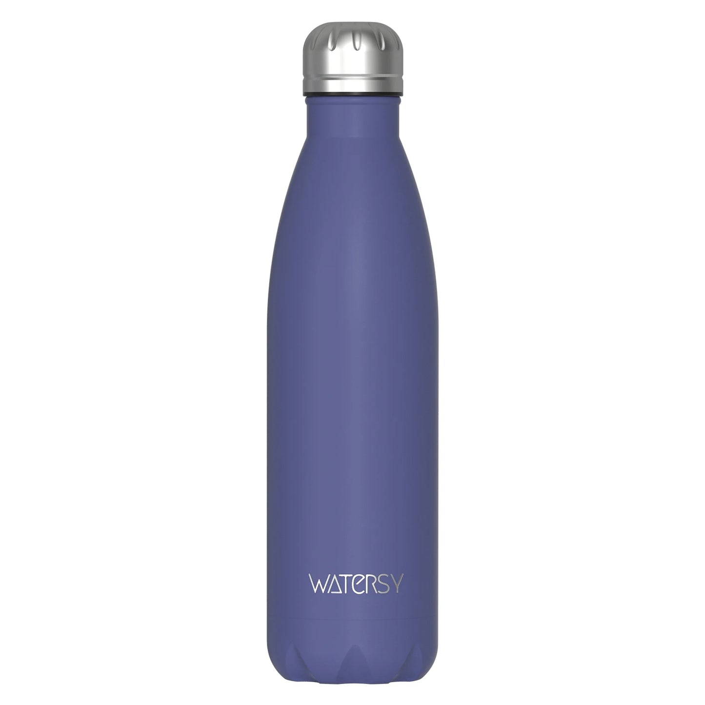 WATERSY 500ml Stainless Steel Water Bottle Insulated Vacuum Flask Double Wall Thermal Cup Keep Cold Hot Sports Kettle