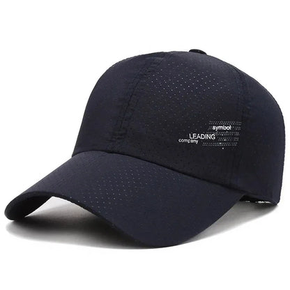 Summer Outdoor Sports Cap Golf Fishing Hat Quick Drying Sun Hat Adjustable Unisex Baseball Cap for Men Women