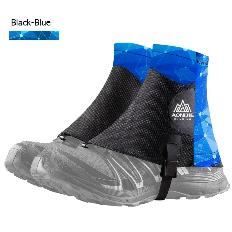 AONIJIE E941 Outdoor Unisex High Running Trail Gaiters Protective Sandproof Shoe Covers For Triathlon Marathon Hiking Reflective