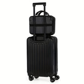 2-Piece Spinner Luggage Set – 20” Carry-On & 14” Crossbody Handbag