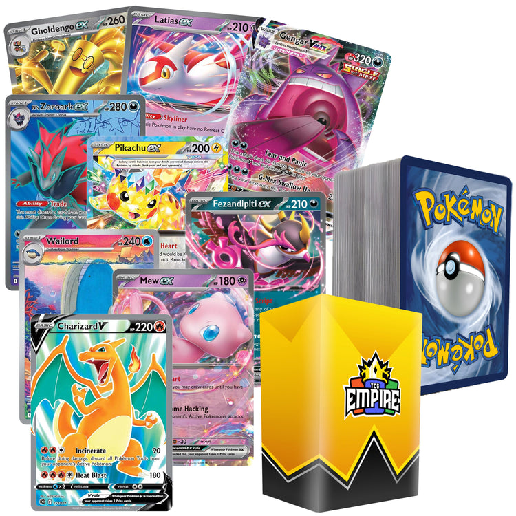 Pokémon Ultra Rare Battle Bundle 100 Plus Cards Guaranteed