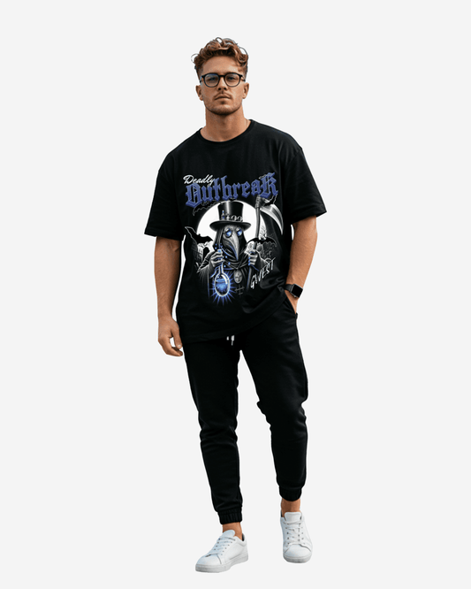G West Deadly Outbreak Oversized Men's T-Shirt